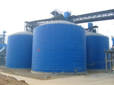 昌化镇水泥钢板库改造