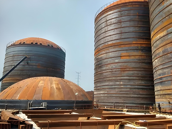 昌化镇焦粉钢板仓